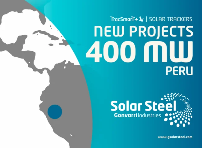 Solar Steel secures 400 MW tracker deal